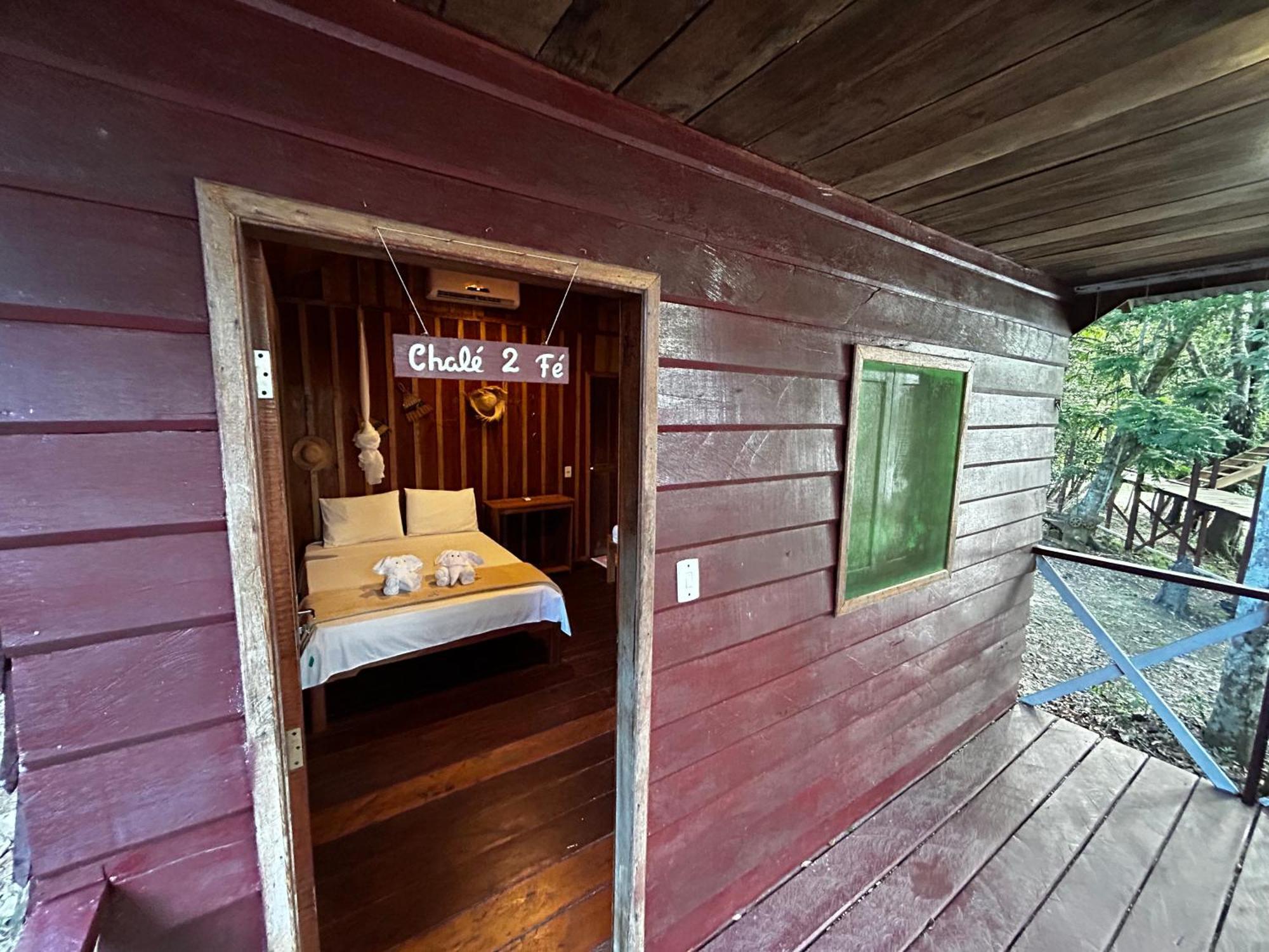 Vista Do Lago Jungle Lodge Cajual Bagian luar foto